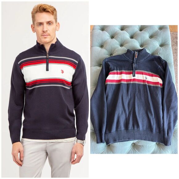 US Polo Assn. men’s Sweater Large - Picture 1 of 5